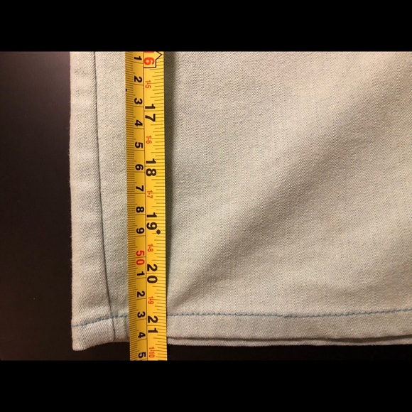 Jones Wear Jeans pastel Mint green denim skirt - Picture 8 of 9